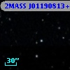 2MASS J01190813+3743175