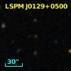 2MASS J01293365+0500067