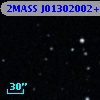 2MASS J01302002+3952562