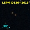 2MASS J01360652+2615003