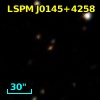 2MASS J01454100+4258049