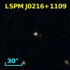 2MASS J02162232+1109311