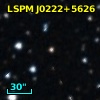 2MASS J02224064+5626327