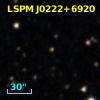 2MASS J02221458+6920454