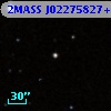 2MASS J02275827+2502526