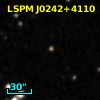 2MASS J02423133+4110536