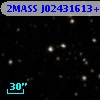 2MASS J02431613+6005309
