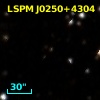 2MASS J02502748+4304475