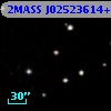 2MASS J02523614+1504455