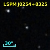 2MASS J02542920+8325212