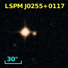 2MASS J02554343+0117547