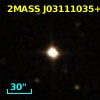 2MASS J03111035+0911512