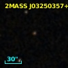 2MASS J03250357+0054042