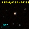LSPM J0334+2613S