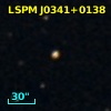 2MASS J03412497+0138073