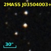 2MASS J03504003+3005394