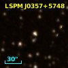 2MASS J03573857+5748423
