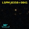 2MASS J03582333+0841047