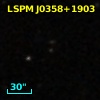 2MASS J03583655+1903222