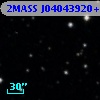 2MASS J04043920+7114038