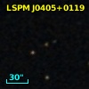 2MASS J04053315+0119037