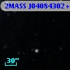 2MASS J04084302+2304247