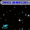 2MASS J04085203+4358332