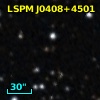 2MASS J04085260+4501343