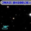 2MASS J04100536+3859292