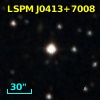 2MASS J04131365+7008378