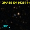 2MASS J04162574+5456045