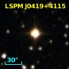 2MASS J04194025+4115529