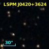 2MASS J04203220+3624006