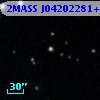 2MASS J04202281+8356430