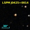 2MASS J04254583+0014227