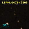 2MASS J04251584+2203558