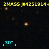2MASS J04251914+3705083