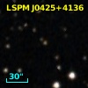 2MASS J04251322+4136073