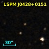 2MASS J04283154+0151058