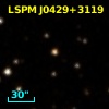 2MASS J04293110+3119079