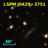2MASS J04292458+3751199