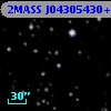 2MASS J04305430+4251106