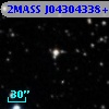 2MASS J04304338+5806351