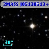 2MASS J05130513+5258553