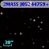 2MASS J05244759+0130154