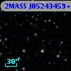 2MASS J05243459+2940434
