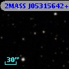 2MASS J05315642+3118341