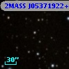 2MASS J05371922+3445076