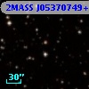 2MASS J05370749+4111165