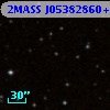 2MASS J05382860+1307004